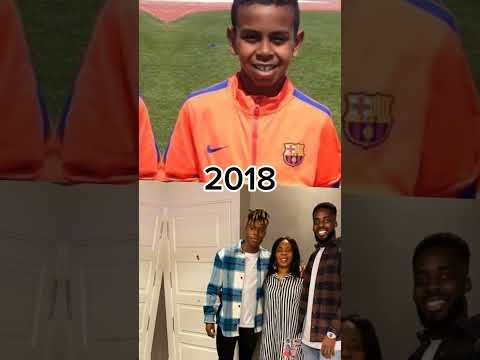 Lamine Yamal and Nico Williams Evolution 🤩🥰 #football#shorts