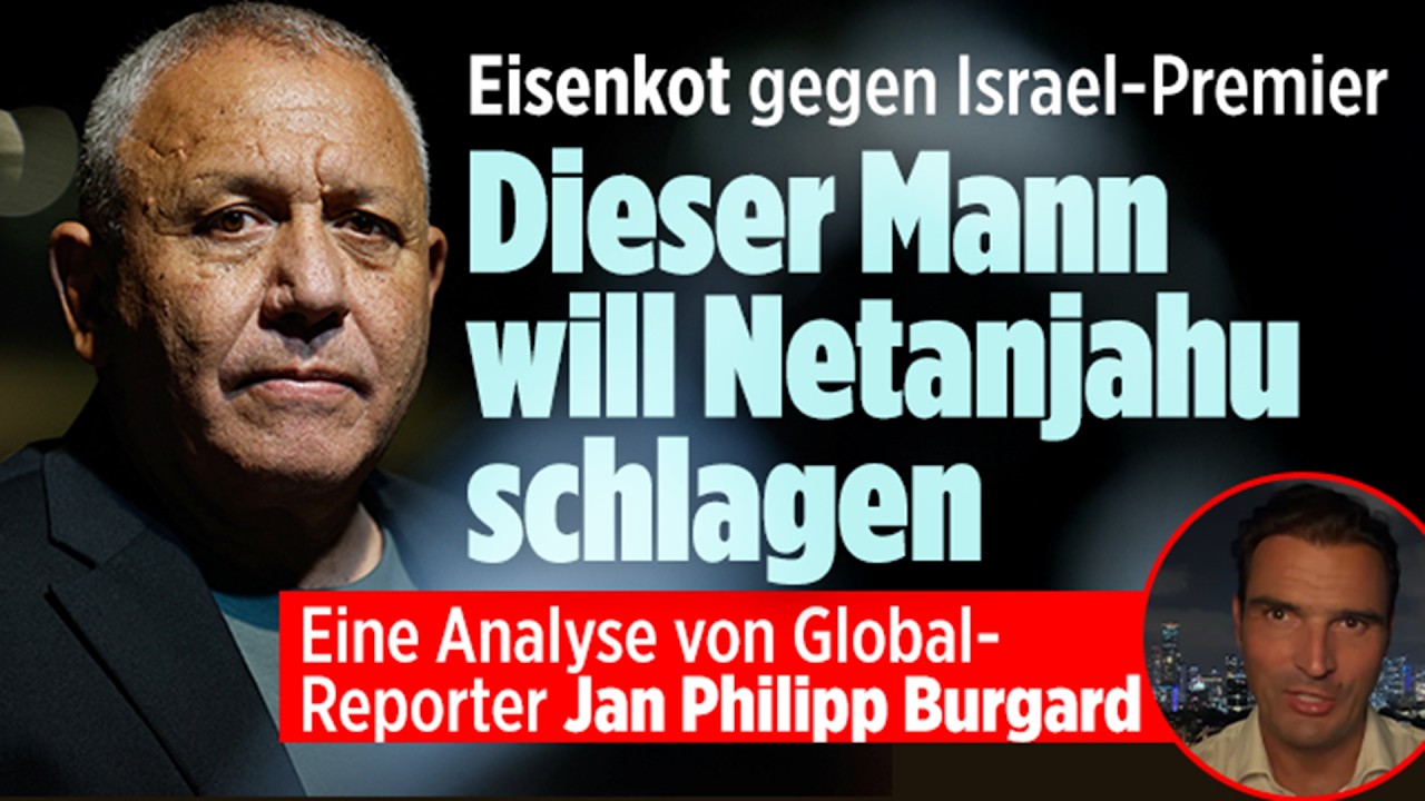 WAHLKAMPF IN ISRAEL: Ex-General setzt Netanjahu unter Druck!