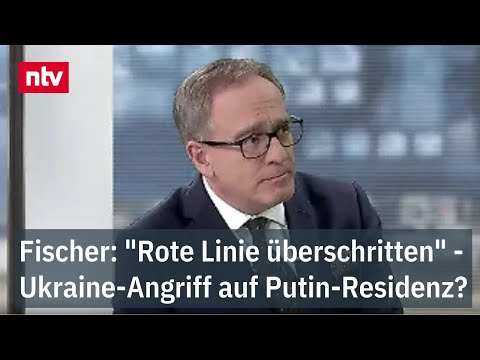 Fischer: "Damit wäre rote Linie überschritten" - Ukraine-Angriff auf Putin-Residenz? | ntv