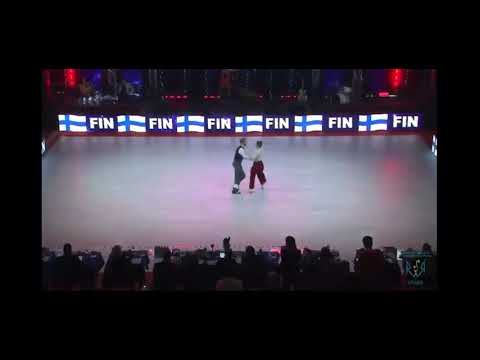 Campionato Mondiale in Ucraina 2021 - Finale Boogie fast Masi Saurén & Anna Tyutyunyuk 🏆🇫🇮