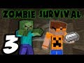 Minecraft - Zombie Survival #3 - The Mining Dead ...