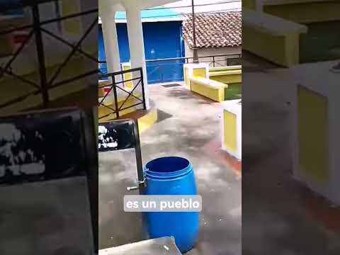 Una vista al pueblo de San Miguel de Mercedes, Chalatenango. cada municipio tiene su color. #mipais