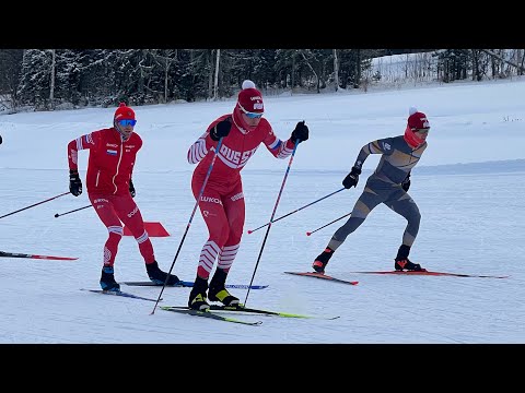 Лыжи Официальная тренировка в Вершине Тёи перед стартом II Этапа Кубка России