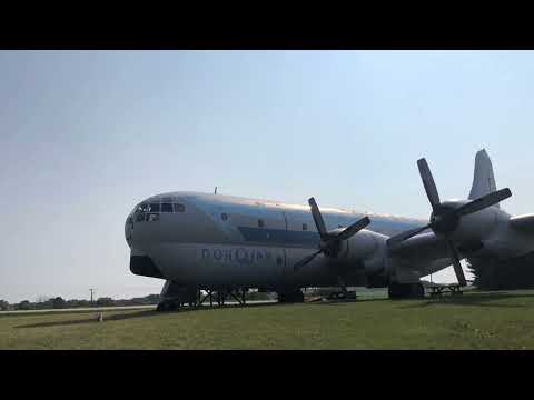 C-97 stratofreighter Don-Q-Inn walk around and inside tour! #aviation #c97 #aircraftspotting