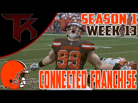Madden 16 Franchise Mode- Week 13 Bengals @ Browns [Ep 13]