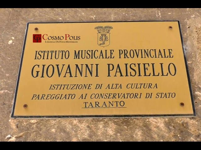 Istituto Musicale G Paisiello Taranto vidéo #1