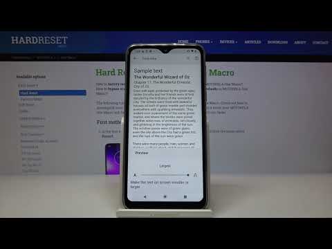 How to Change Font Size in MOTOROLA One Macro – Adjust Font Size
