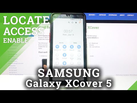 How to Enable Location in SAMSUNG Galaxy XCover 5 – Turn ON/OFF Device Location