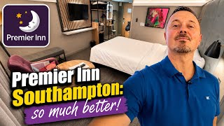 Best Value Southampton Pre-Cruise Hotel? Premier Inn West Quay Tour & Review. 