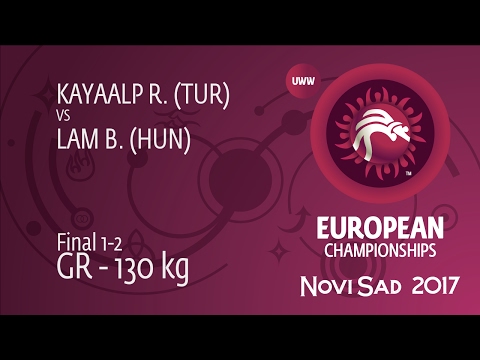GOLD GR - 130 kg: R. KAYAALP (TUR) df. B. LAM (HUN), 4-3