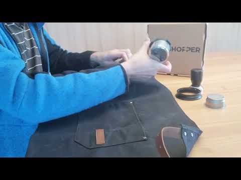 Grasshopper Premium Barista Schürze, Stabile leicht zu reinigende Schürze