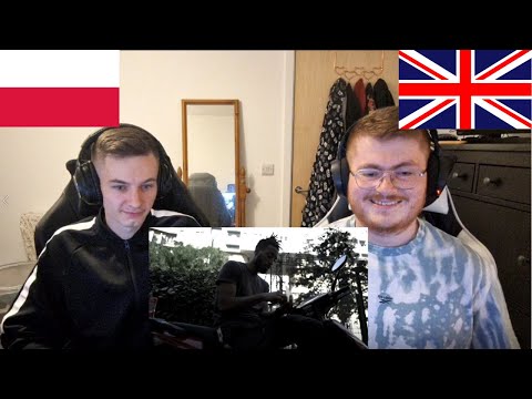 POLISH AND FRENCH?? KABE - NIKE AIR MAX - SHOWING MY ENGLISH FRIEND POLISH MUSIC (REACTION)
