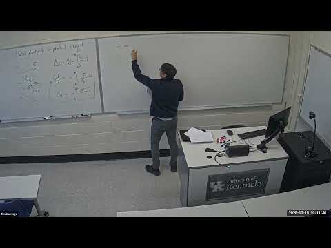 EM fields lecture 22 - relation of electrical energy and potential and energy of charge arrangements