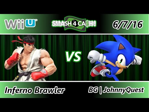 Smash 4 Cash! 9 - Inferno Brawler vs BG | JohnnyQuest || Losers Finals