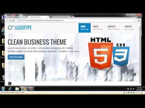 Learn How to Build a Business Theme Using Bootstrap Part 4