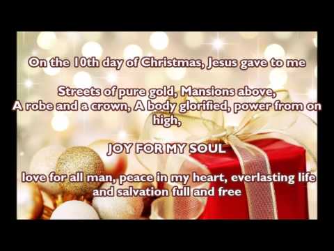 12 Days of Christmas Jesus Gave to Me Instrumental