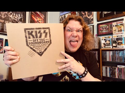 KISS “Off The Soundboard:Live at Donington 1996” Album Review & Red Vinyl Unboxing