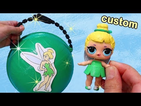 TINKERBELL Giant Ball Filled with Fun Surprises for Kids | Sniffycat Video