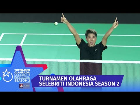 Salto!! Jirayut & Tontowi Memenangkan Men Doubles Badminton | Turnamen Olahraga Selebriti Indonesia