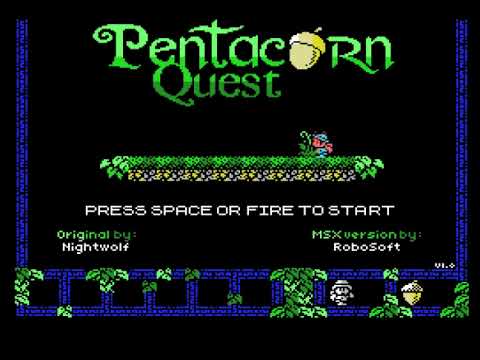 Pentacorn Quest (2023, MSX, Robosoft)