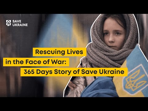 SAVE UKRAINE. RESCUE. RESTORE. REBUILD.