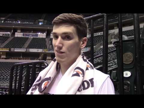 T.J. Leaf Addresses the Media After His Pre-draft Workout