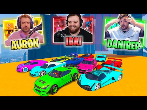 AURONPLAY MAKES ME LOSE THE RACE!! I SCREAM A LOT. - GTA V ONLINE