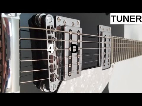 Electric Guitar Tuner - Standard Tuning for 6 String (E A D G B E)