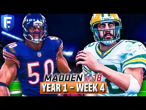 Madden 18 Bears Franchise Year 1 - Week 4 @ Packers | Ep.5