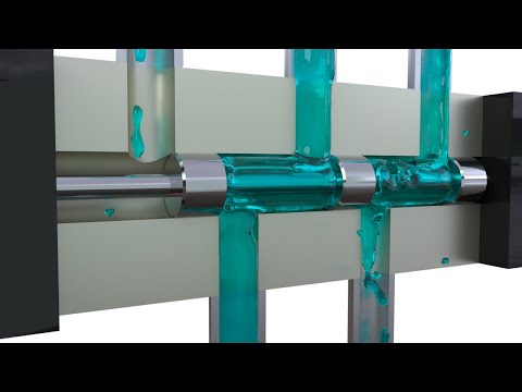 How does a hydraulic directional control valves work?