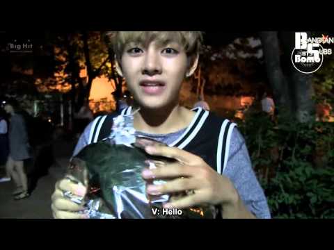 [ENG] 130814 [BANGTAN BOMB] BTS with helium filled balloon