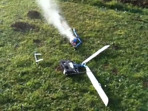 LIPO 6S 5000 mAh Explosion (Align T-REX 600)