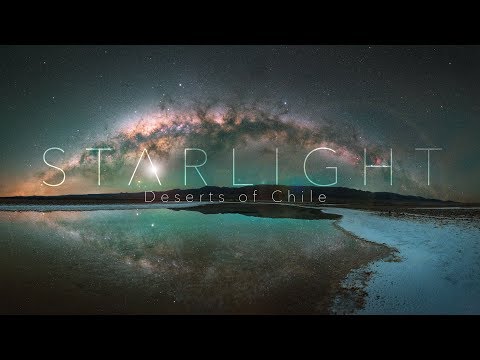 Otherworldly 4K time-lapse will make you discover Chile's deserts at night