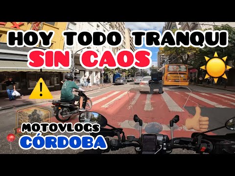 SÁBADO TRANQUILO EN CÓRDOBA 🏍️ OBSERVANDO EL TRÁFICO SIN CAOS | MOTOVLOG CORDOBÉS EN RUTA