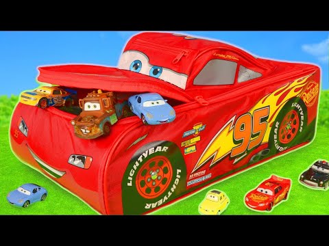 Cars Toys Surprise: Lightning McQueen, Fire Truck & Toy Vehicles Play for Kids