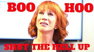 Kathy Griffin Cries on CNN, Says It's Trump's Fault