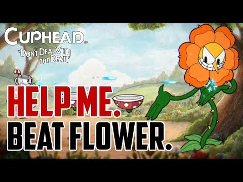 Cuphead : How to Beat Flower Boss (Floral Fury)