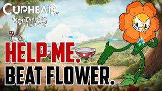 Cuphead : How to Beat Flower Boss (Floral Fury)