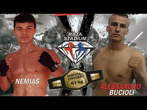 NEMIAS (SOUZA MUAY THAI) vs ALESSANDRO BUCIOLI (LIMA MUAY THAI) CINTURÃO 67 KG - CHAMPIONS FACTORY