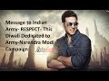 Akshay Kumar S BEST Diwali Message For Indian Army