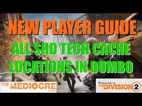 The Division 2 | Y7S1 | THE BATTLE FOR BROOKLYN | ALL SHD TECH CACHE LOCATIONS IN DUMBO | #division2