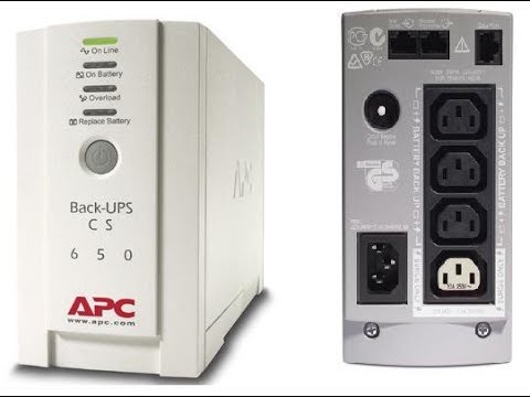 UPS APC Back-UPS CS 650 (BK650EI) video