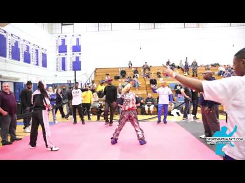 Nicole Pelland v Katie Lacy Womens Sparring - 2016 Long Island Winter Open