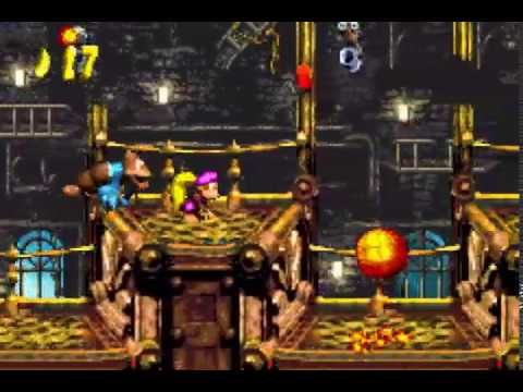 Donkey Kong Country 3 (GBA) - Mekanos - Fire-Ball Frenzy