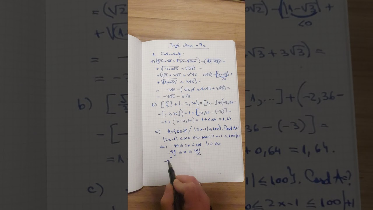 model usor de teza clasa a 9a