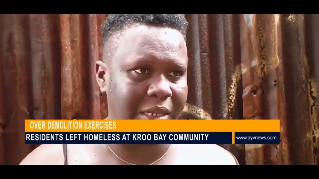 Freetown City Council Demolition of Homes in the Kroo Bay Community to Make way for Planting trees