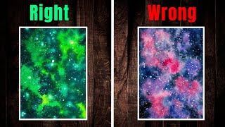 Magical Watercolor Galaxy Painting Techniques 🤩