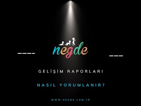 NEGDE - Gelişim Raporları Nasıl Yorumlanır?