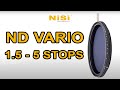 NiSi ND-VARIO Pro Nano 1.5-5stops Enhanced Variable ND