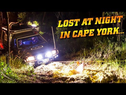 MIDNIGHT RUN in Cape York! We lost the track...